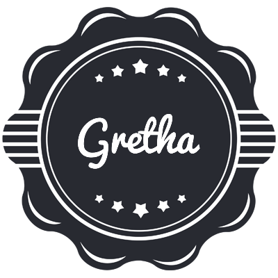 Gretha badge logo