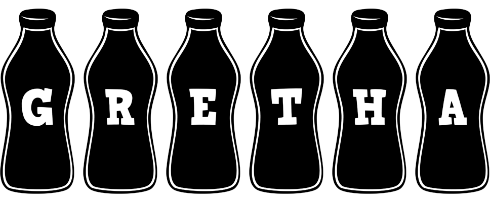Gretha bottle logo