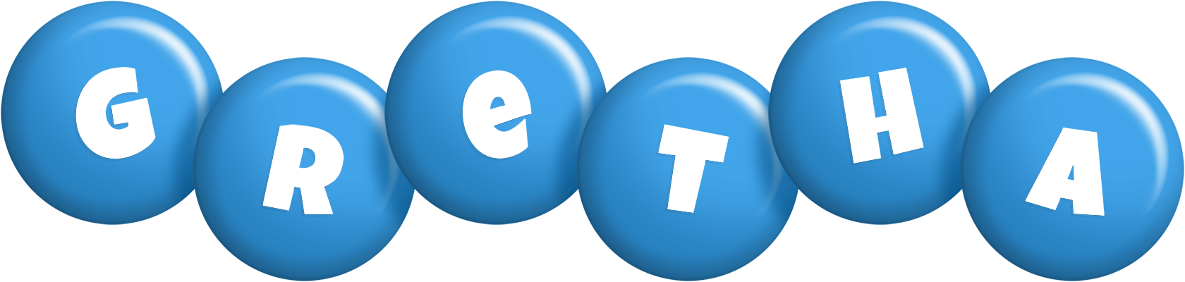 Gretha candy-blue logo