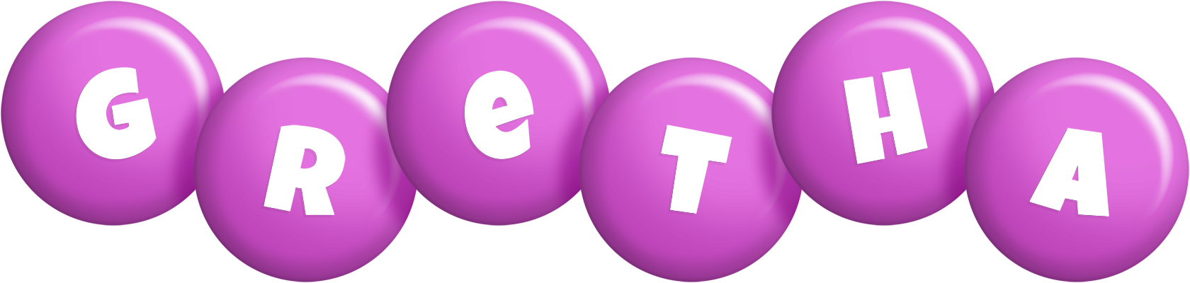 Gretha candy-purple logo