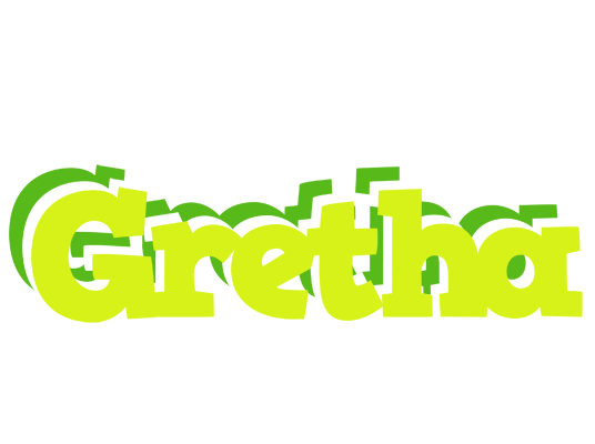 Gretha citrus logo