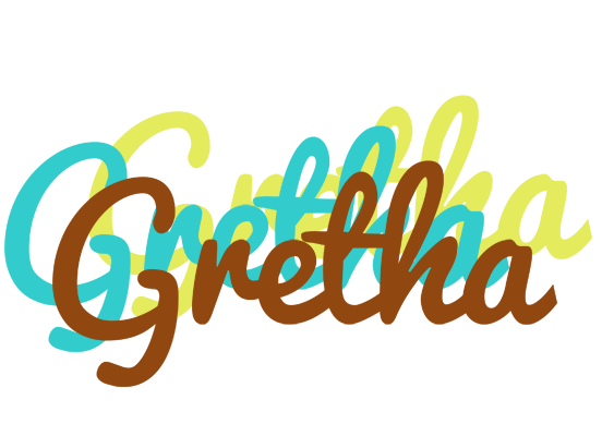Gretha cupcake logo