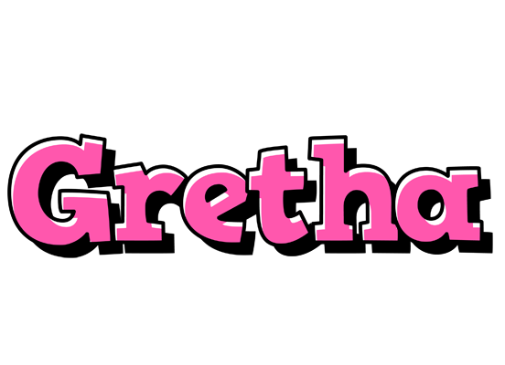 Gretha girlish logo