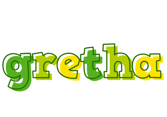 Gretha juice logo