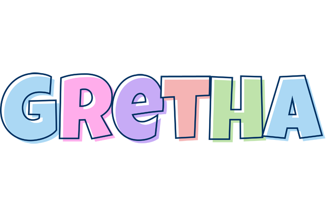 Gretha pastel logo