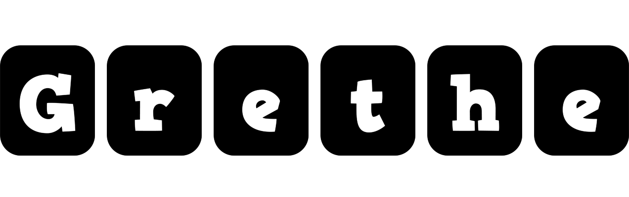 Grethe box logo
