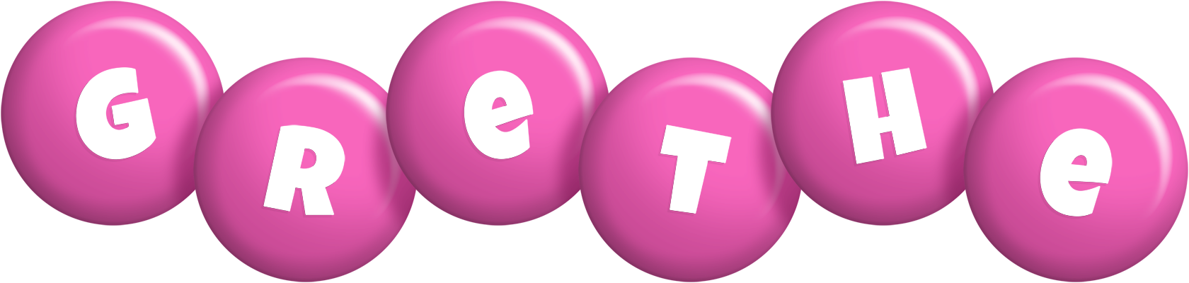 Grethe candy-pink logo