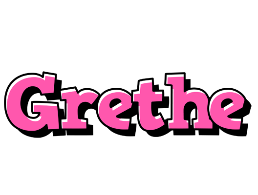 Grethe girlish logo
