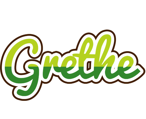 Grethe golfing logo