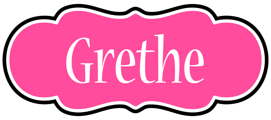 Grethe invitation logo