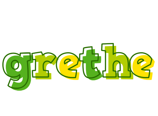Grethe juice logo