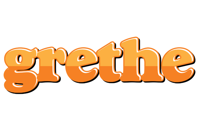 Grethe orange logo