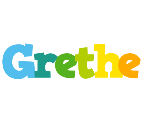 Grethe rainbows logo
