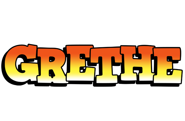 Grethe sunset logo