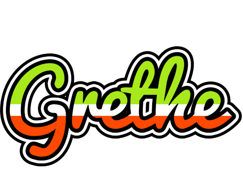 Grethe superfun logo