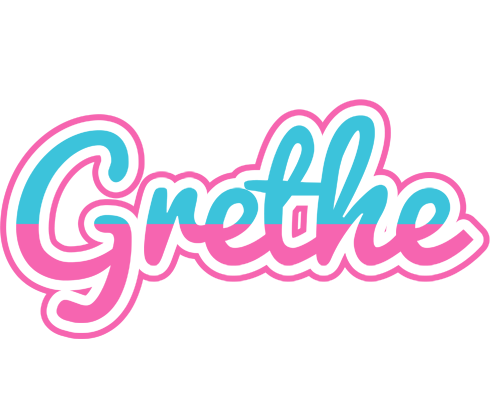 Grethe woman logo