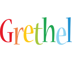 Grethel birthday logo