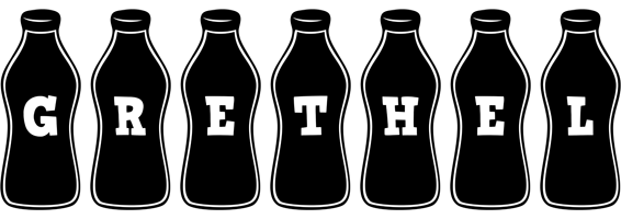 Grethel bottle logo