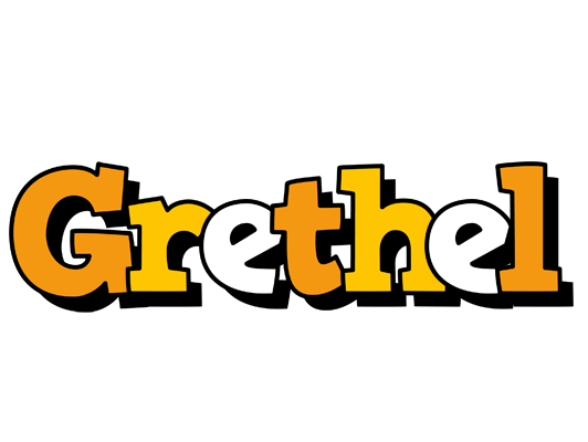 Grethel cartoon logo