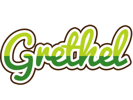 Grethel golfing logo