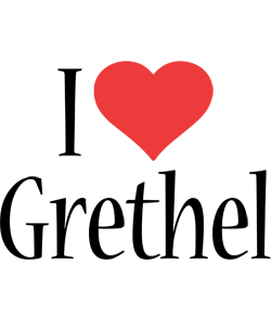 Grethel i-love logo