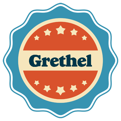 Grethel labels logo