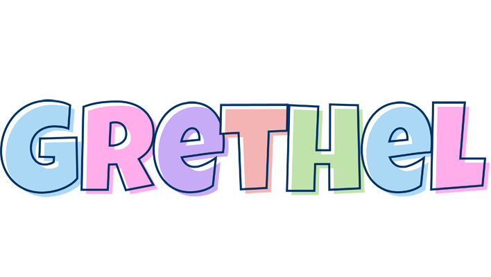 Grethel pastel logo