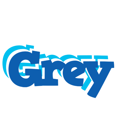 Grey business logo