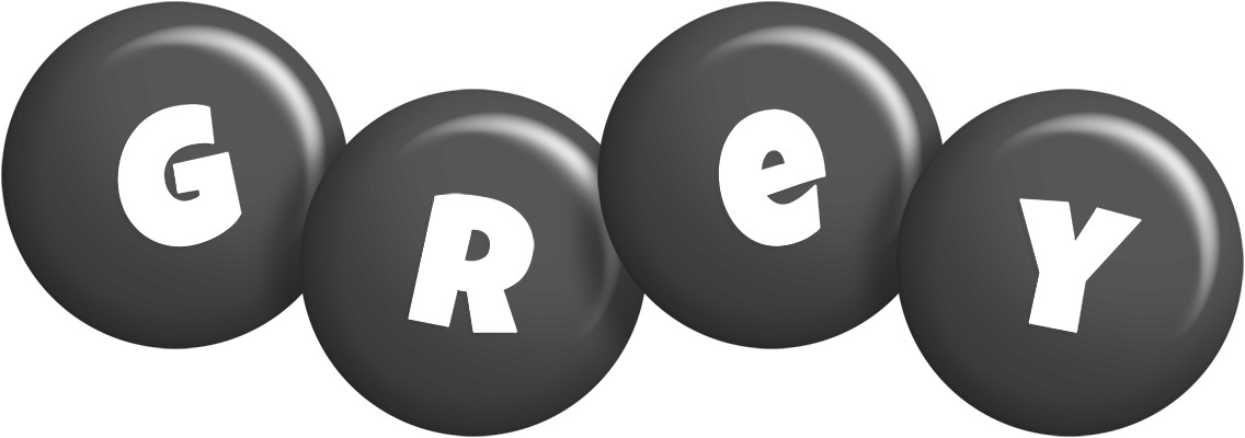 Grey candy-black logo