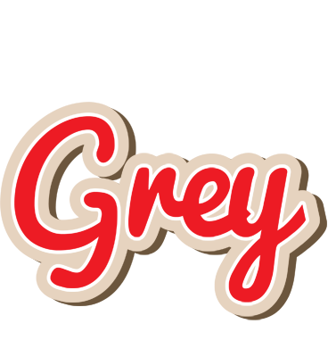 Grey chocolate logo