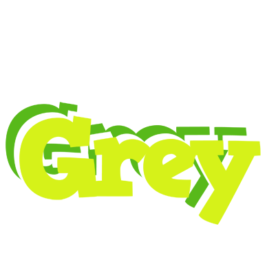 Grey citrus logo