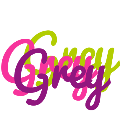 Grey flowers logo