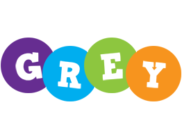 Grey happy logo