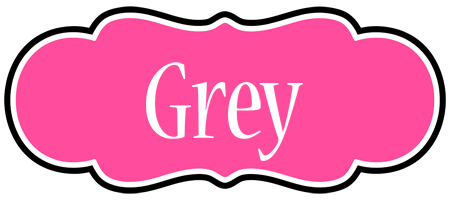 Grey invitation logo