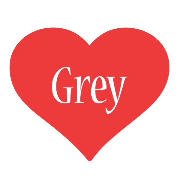 Grey love logo