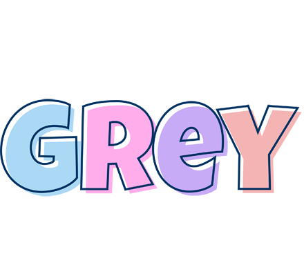 Grey pastel logo