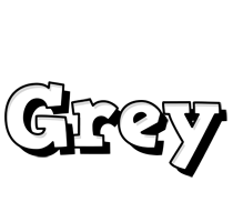 Grey snowing logo