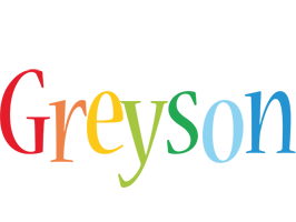 Greyson birthday logo