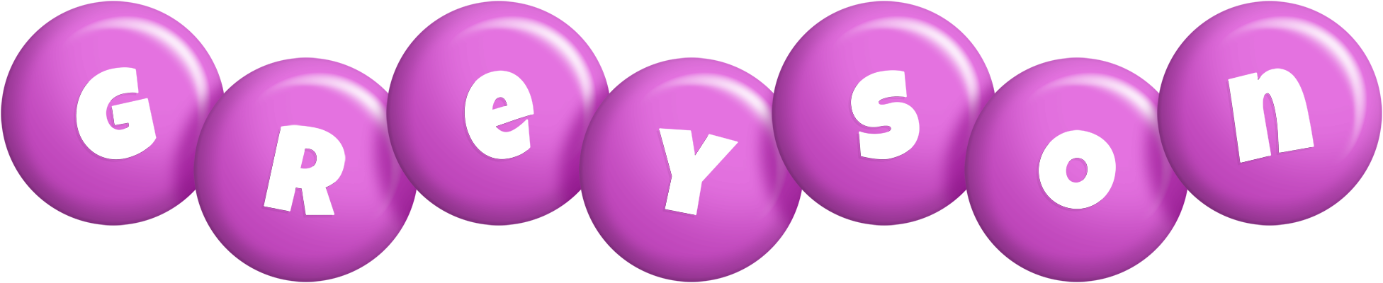 Greyson candy-purple logo