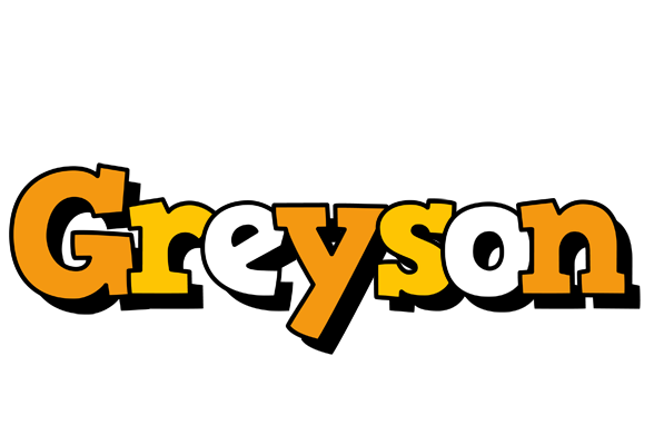 Greyson cartoon logo