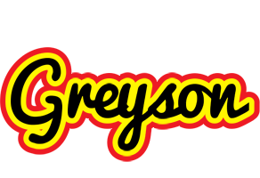 Greyson flaming logo