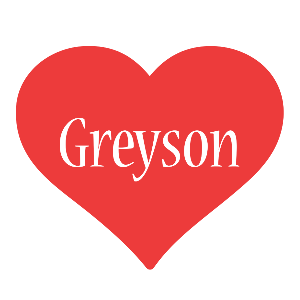 Greyson love logo