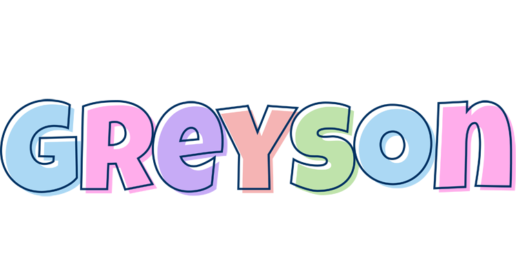Greyson pastel logo