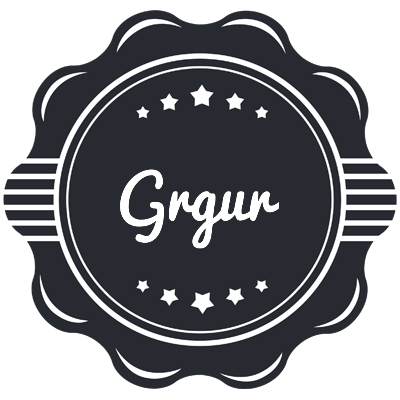 Grgur badge logo