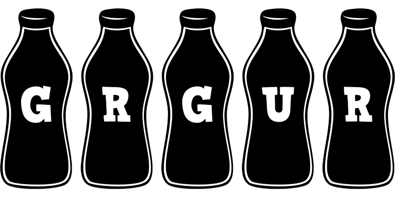Grgur bottle logo