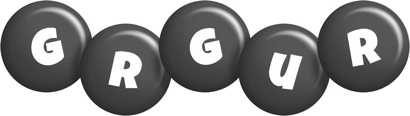 Grgur candy-black logo