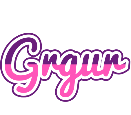 Grgur cheerful logo