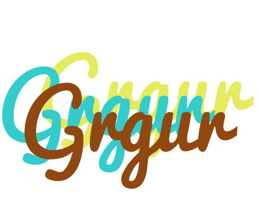 Grgur cupcake logo