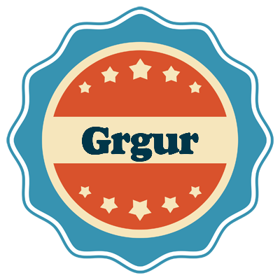 Grgur labels logo