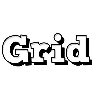 Grid snowing logo